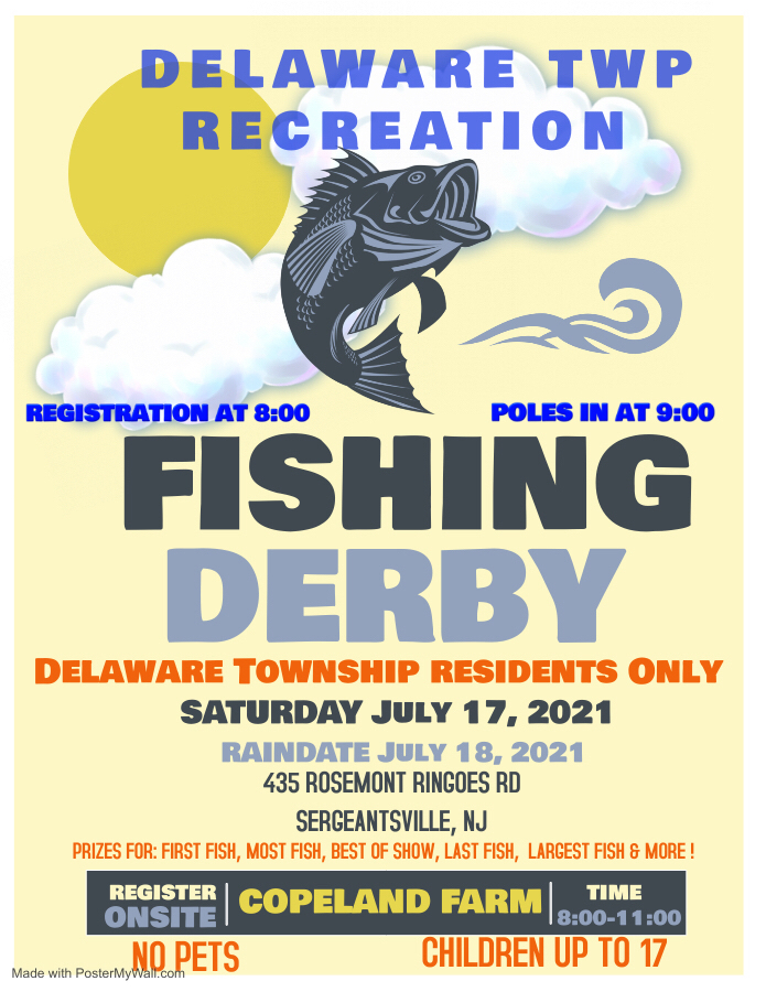 Fishing Derby Flyer